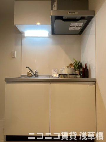 ハーモニーテラス北小岩ⅩⅨのキッチン|別号室イメージの為、現状を優先致します。