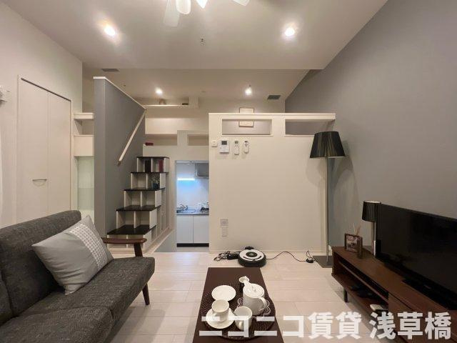 ハーモニーテラス北小岩ⅩⅨの居間・リビング|別号室イメージの為、現状を優先致します。