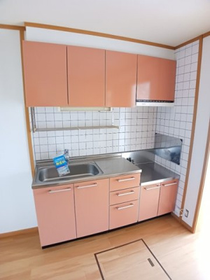 【キッチン】 | ベル・アルカンシェルＣ | キッチンです