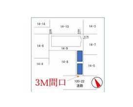 上尾市井戸木４丁目　中古一戸建ての区画図|1号棟
