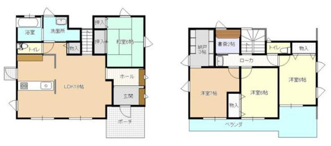【間取り】 | 足利市堀込町　中古住宅
