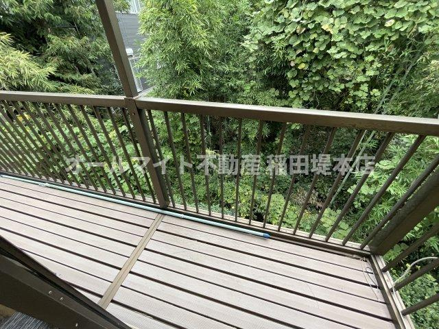 川崎市麻生区多摩美２丁目の一戸建てのバルコニー