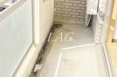 【バルコニー】 | ラ・フルール | バルコニーです。