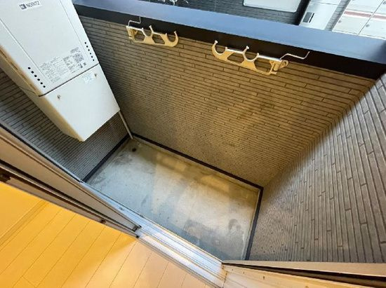 タウンコート　鳴海のバルコニー