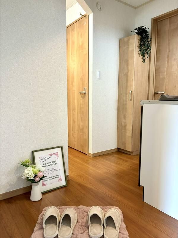 さくらひなたのsentieroの玄関