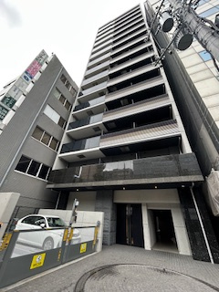 S-RESIDENCE江坂Libleの外観|外観は落ち着いています