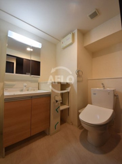 【洗面所】 | W-STYLE北浜 | W-STYLE北浜　洗面脱衣所