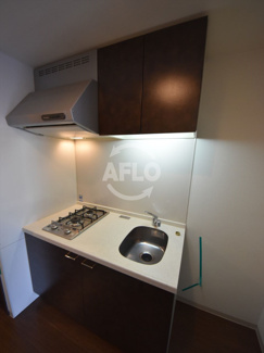 【キッチン】 | W-STYLE北浜 | W-STYLE北浜　2口ガスシステムキッチン