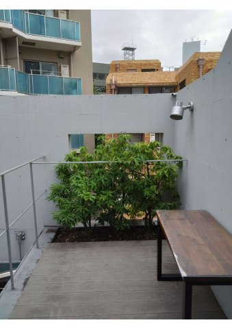 Victory Aoyamaの庭|お庭で自由な時間を過ごせます