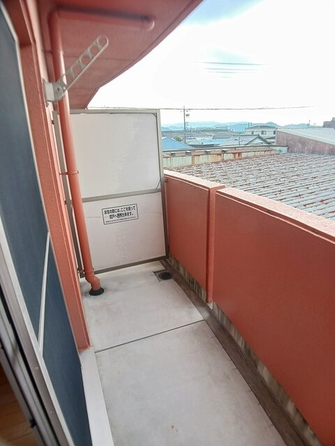 アルバ美合のバルコニー