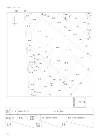見附市本町4丁目　中古戸建【商談中】の地図