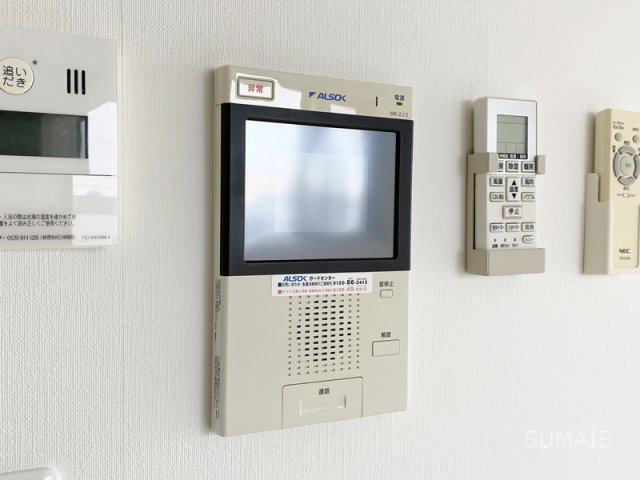 Garden  House  Ⅲ　大宮土呂駅前のセキュリティ|安心のモニター付きインターホン！