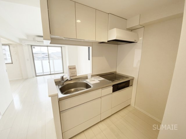 Garden  House  Ⅲ　大宮土呂駅前のキッチン|収納力もあるキッチンです！