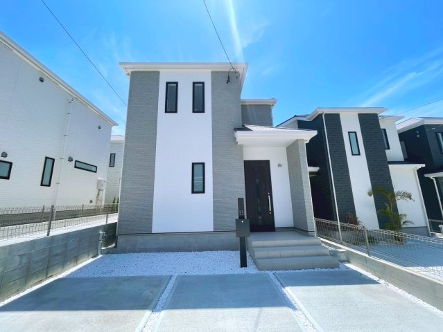 中頭郡読谷村字喜名の新築一戸建の外観：施工例|※未完成物件の為、同建築会社施工参考写真となります。