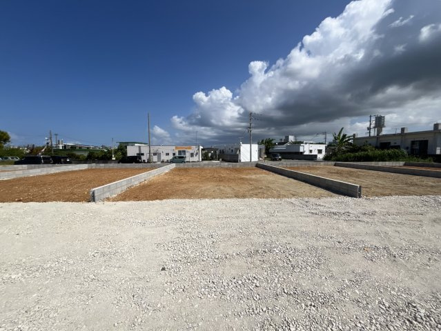 中頭郡読谷村字喜名の新築一戸建の外観|2025/10/10　現地写真