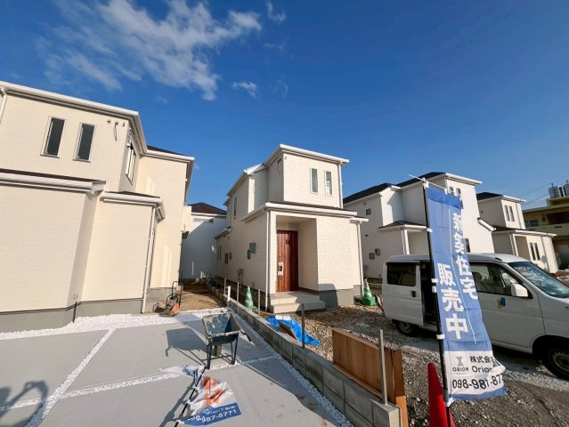 中頭郡読谷村字喜名の新築一戸建の外観|2026/1/13　現地写真