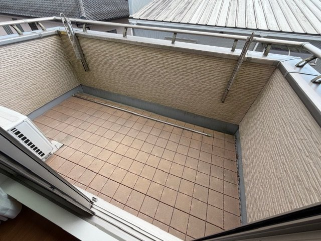 都城市梅北町の中古一戸建のバルコニー