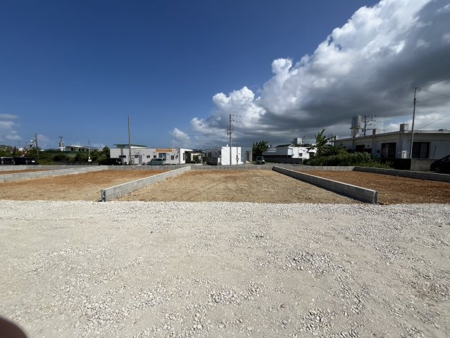 中頭郡読谷村字喜名の新築一戸建の外観|2025/10/10　現地写真