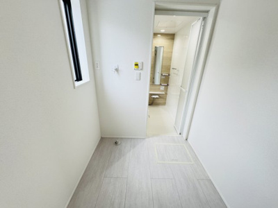 【ランドリースペース】 | 松戸市中和倉新築戸建（中和倉10期） | 洗濯機置き場