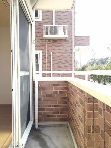 アビタシオン御馬Ａのバルコニー