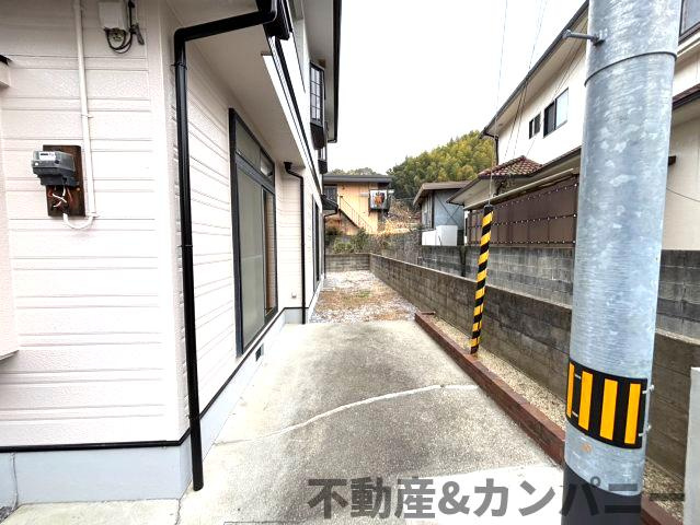 桜ヶ丘の中古のおうち　松山市桜ヶ丘中古戸建の庭|お庭です