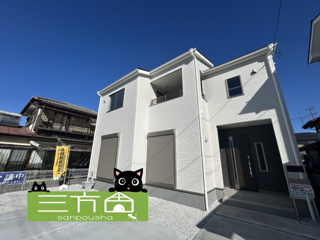 新築　高崎市町屋町　Livele Garden.S　１号棟の外観|現地写真　2025年12月完成しました！ご内覧等、お気軽にお問合せください♪　							
