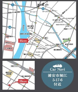 【地図】 | メルディアの家堀江0517③3号棟