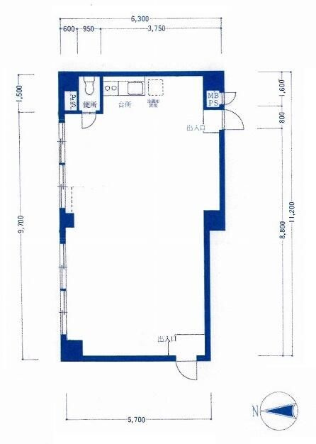 藤和平塚コープⅡの間取り