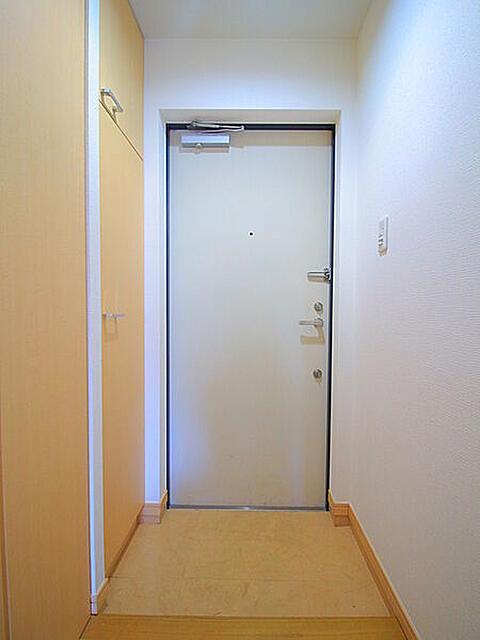 板橋区常盤台３丁目の賃貸マンションの玄関