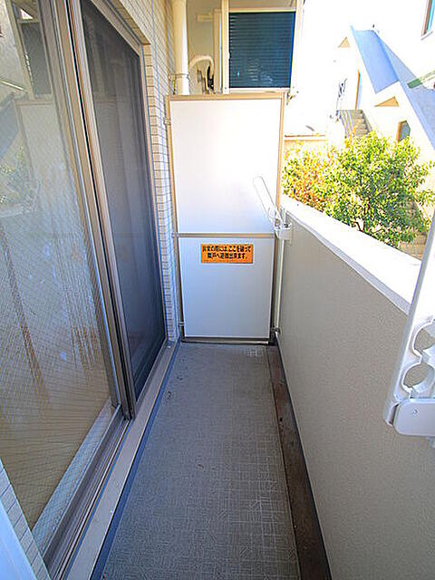 板橋区常盤台３丁目の賃貸マンションのバルコニー