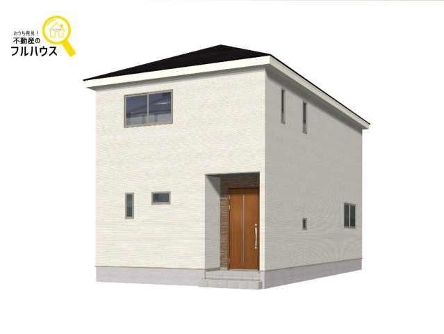 クレイドルガーデン八戸市石堂第11　1号棟の外観パース