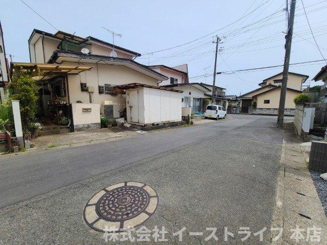 【新築戸建】　いわき市若葉台1丁目1期　長期優良住宅　限定1棟！！の前面道路含む現地写真|前面道路含む現地写真です。北側6ｍ公道