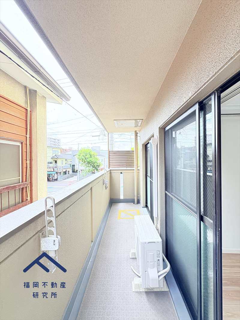 ロマネスク大濠アネックスのバルコニー