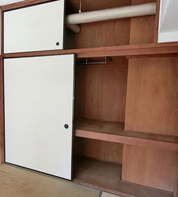 【収納】 | ツインドエルひぐらし | 大きなスペースがあり、収納には困りません