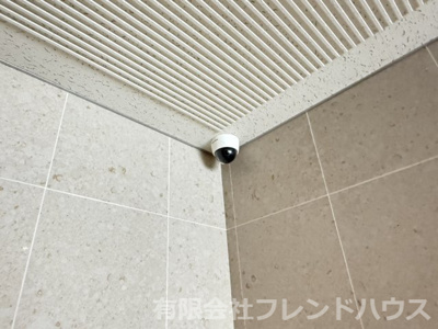 【防犯設備】 | グランドメゾン井口 | 防犯カメラ
