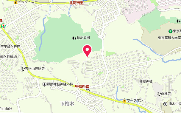 『八王子市土地』八王子市南陽台27-6【仲介手数料無料】の地図|～仲介手数料無料☆八王子ひなた不動産～　八王子市南陽台　売地