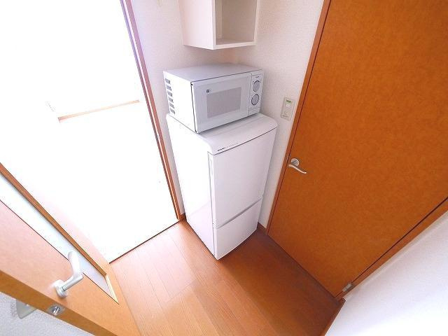 レオパレスグリューナーの設備|一人暮らしにピッタリサイズの家電