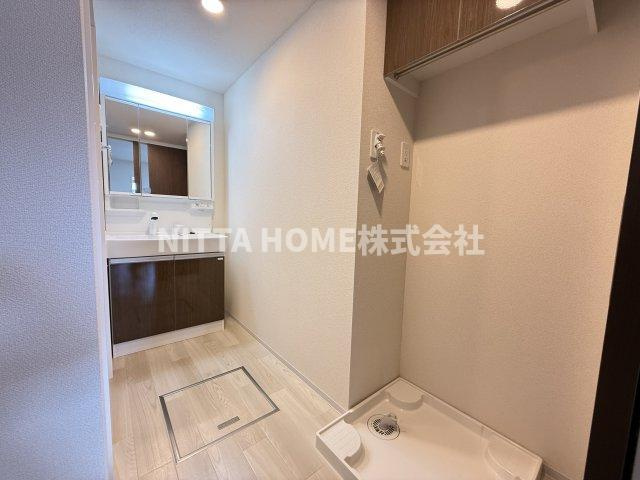 Ｌａ・Ｎｏｒｄ．の洗面所|洗面所に室内洗濯機置き場もついています☆彡