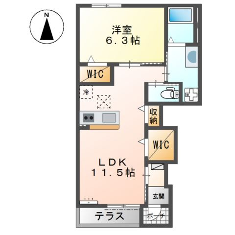 シャインダースの間取り