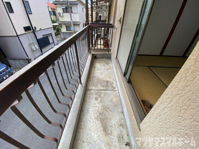 【バルコニー】 | 中石切町5丁目戸建賃貸