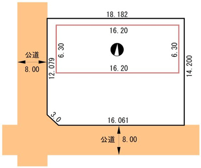 【区画図】 | ◎収益物件◎コーポOTK