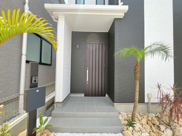 中頭郡読谷村字喜名の新築一戸建の外観：施工例|※未完成物件の為、同建築会社施工参考写真となります。