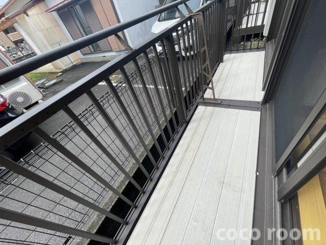 アクアスコヒジのバルコニー