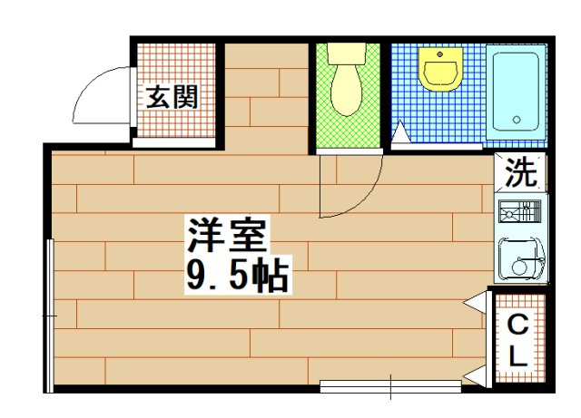 メゾン藤阪の間取り
