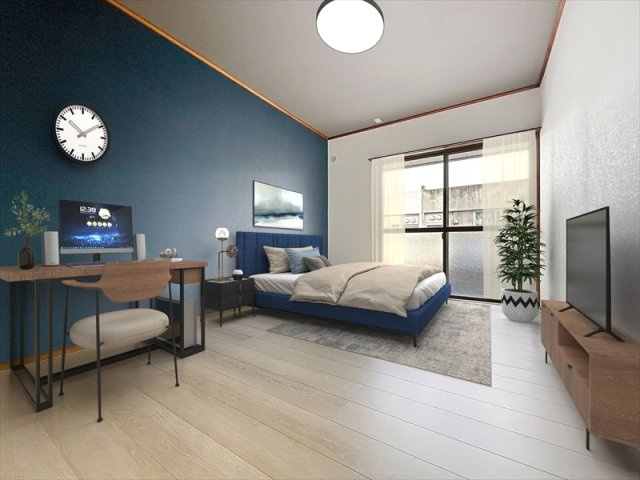 シャンポール桜ヶ丘の洋室