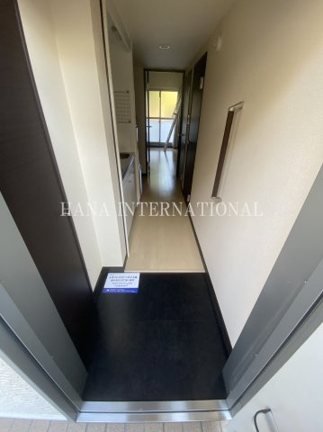 レオネクスト緑の玄関