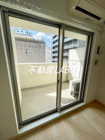 スプランディッド難波Ⅱのバルコニー