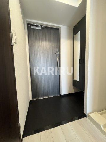 スワンズシティ大阪クレアストの玄関