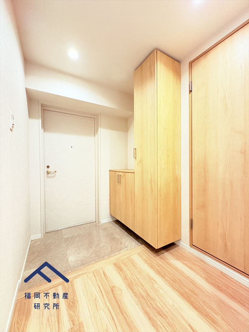 ヴォルフスガルテン二日市の玄関