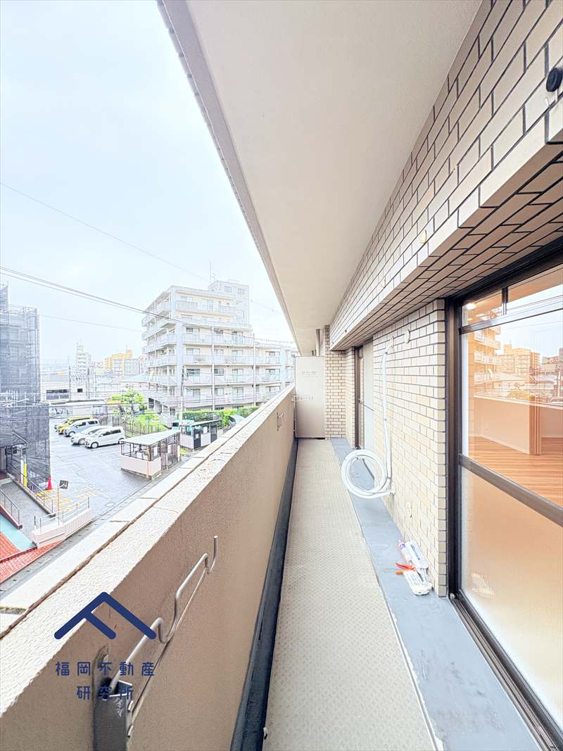 ヴォルフスガルテン二日市のバルコニー